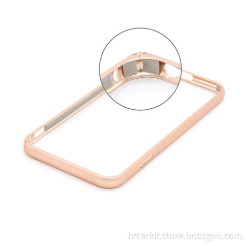 High quality aluminum metal bumper frame hard case cover for iphone 6